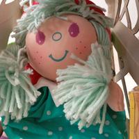 Vintage Fiordi bambola girasole- Harbert, 1988