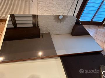 Specchio 93x70 legno vero