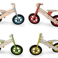 Bici senza pedali in legno per equilibiro bambini