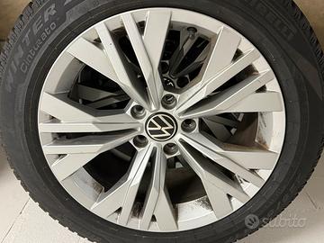 Ruote complete Vw Passat Alltrack. Cerchio e gomma