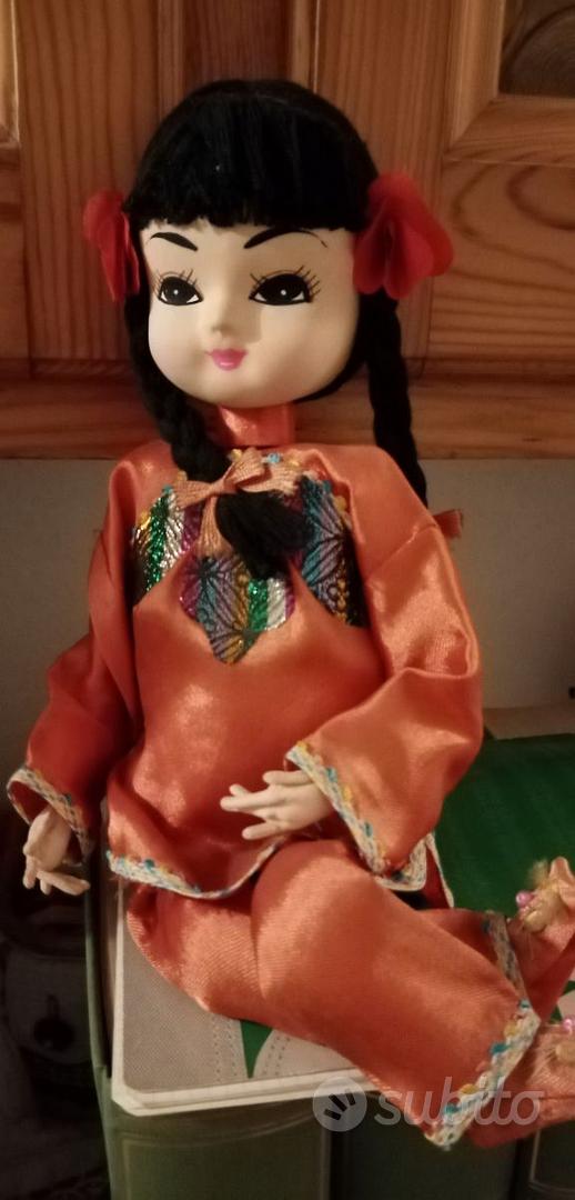 Corpo Bambola Cinese 1/6 BJD Con Testa E Capelli Antichi - 11.5 Pollici, Apatsuki, Artigianale - Foto 2