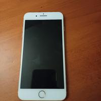 i phone 8 plus bianco e rosa