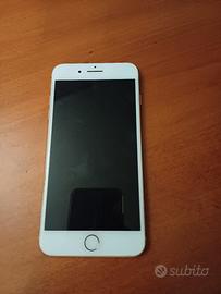 i phone 8 plus bianco e rosa