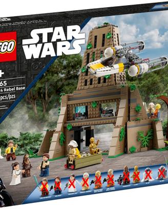 LEGO 75365 Star Wars Base Ribelle su Yavin 4