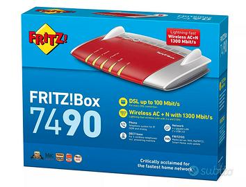 Modem FritzBox 7490 rigenerato con garanzia