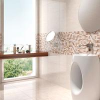 Piastrella rivestimento beige lucido in stock