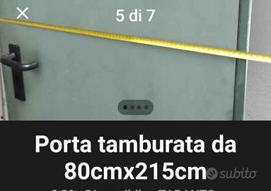 PORTA TAMBURATA IN FERRO 
