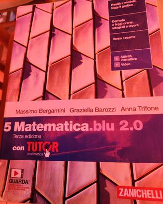 Libro " 5 Matematica.blu 2.0" terza edizione