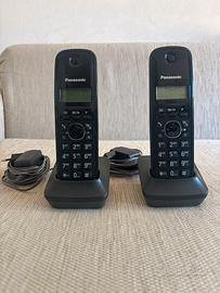 Coppia telefoni portatili panasonic