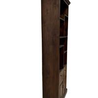 Libreria Sheesham con Mensole 200 h cm