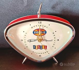 Raro Orologio da Tavolo FOSSIL Vintage – Stile Ret