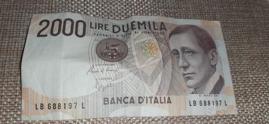 banconota da 2000 lire 
