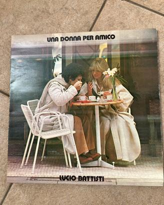 Lucio Battisti vinile una donna per Amico