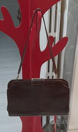 Borsa vintage in pelle di serpente 
