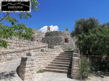 TRULLO IN PIETRA FINEMENTE RISTRUTTURATO con VISTA