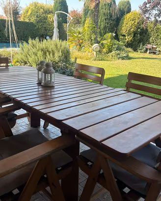 Tavolo da giardino allungabile Foppapedretti