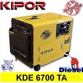 Generatore corrente gruppo elettrog DIESEL 5.5 KW
