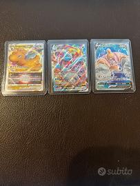 Lotto 3 Carte Pokémon Ultra Rare Full Art