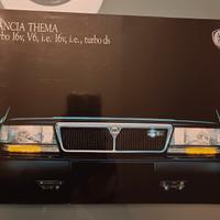 Depliant brochure Lancia Thema 1990
