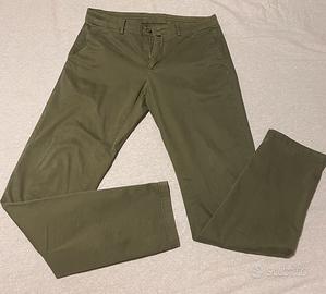 Jeans verde militare, taglia 50, Siviglia