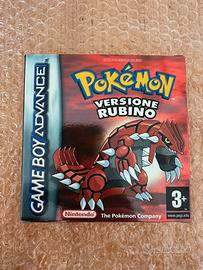 Pokemon Rubino - Gameboy Advance CIB Come Nuovo