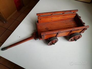 Carretto fedelmente riprodotto e finemente curato