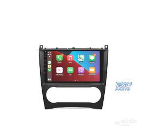 RADIO GPS ANDROID 13 PER MERCEDES CLASSE C W203 CL