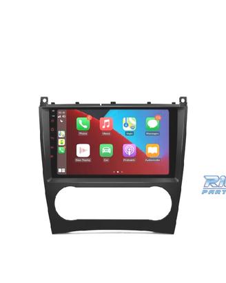 RADIO GPS ANDROID 13 PER MERCEDES CLASSE C W203 CL