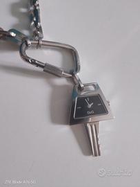 collana orologio D&G