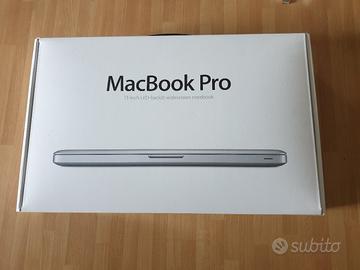 MacBook Pro 13 pollici nella scatola originale