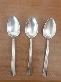 3 cucchiaini argento