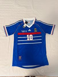 Maglia Francia Mondiali 1998 Zidane 10 Taglia L