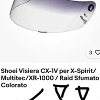 Visiera shoei CX per Multitec