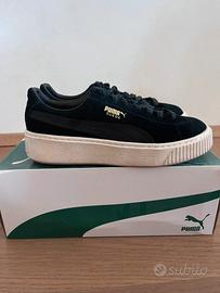 Puma suede nero 38