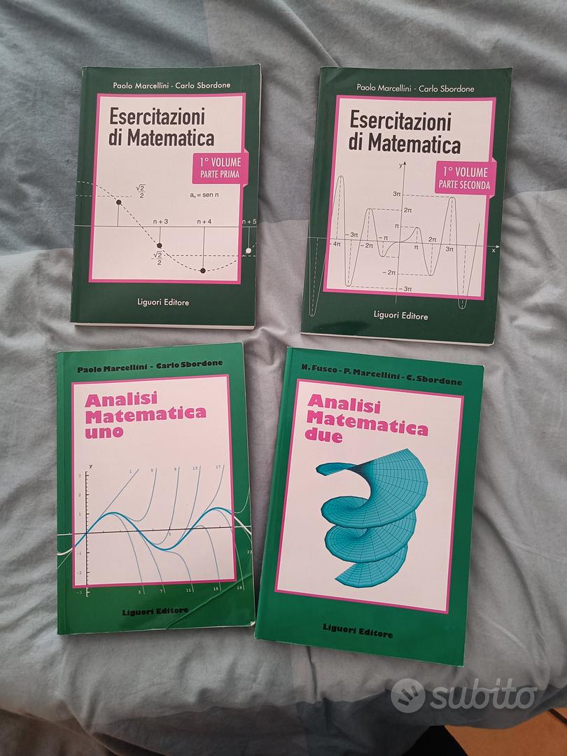 Analisi Matematica 1 e Esercitazioni di matematica, Marcellini