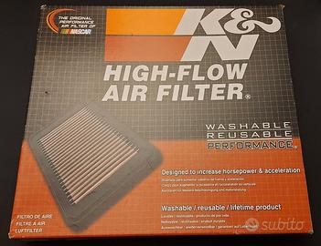 Filtro a pannello sportivo lavabile K&N per SUBARU