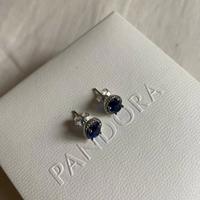 Pandora 290040C01 Orecchini Pietre Blu