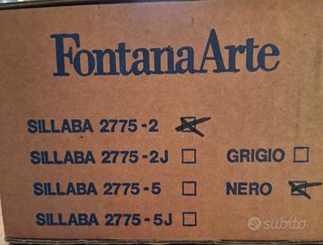 FontanaArte  Lampada Sillaba