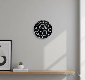 Orologio da parete in vetro