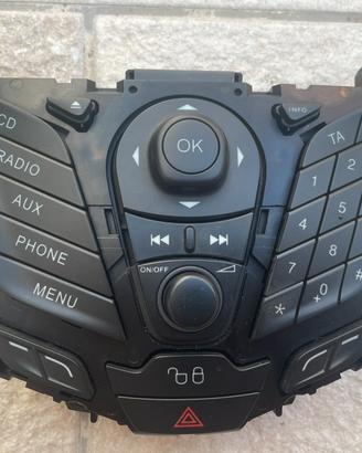 Tastiera comandi radio ford fiesta 2009 2010 mk6