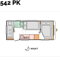 Adria 542 pk praticamente nuova super accessoriata