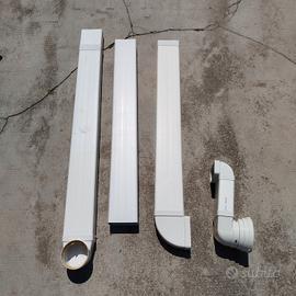 Tubi areazione 120x60 più raccordi e snodi