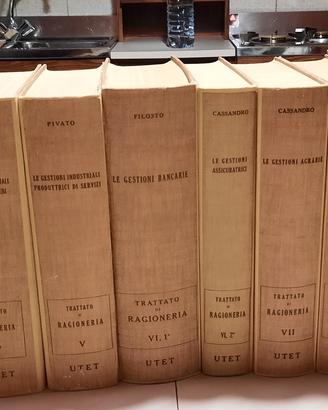 Trattato di Ragionetia Utet  10 volumi