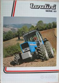 Brochure originale  trattori Landini serie 80