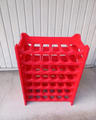 Porta bottiglie scomponibile