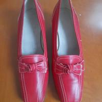 SCARPE rosse DONNA SANAGENS n° 39 vero cuoio