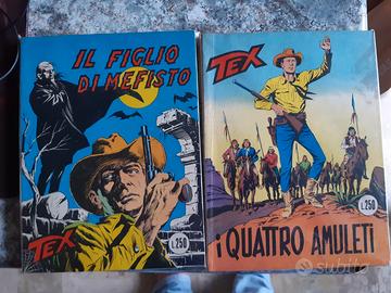 Fumetti: lotto 4 albi di TEX Prima Edizione
