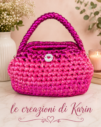 borse crochet fatte a mano