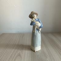 Statuetta donna con agnello rex valencia