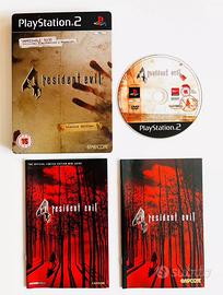 Resident Evil 4 PS2 dvd Steel Book limited edition